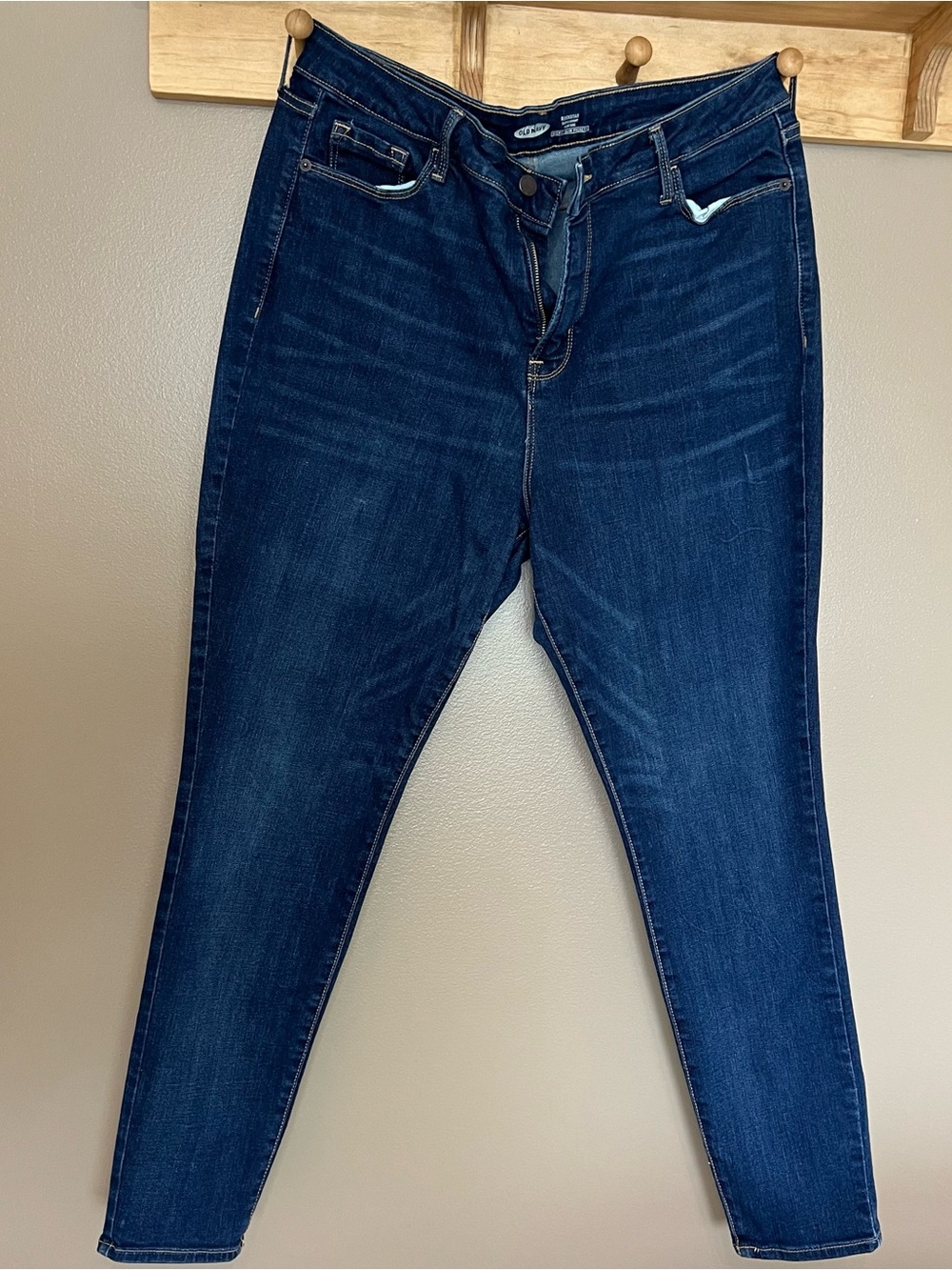 Old Navy Rockstar Dark Blue Jeans